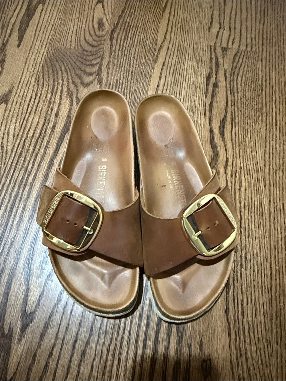 Brown Birkenstocks size 40